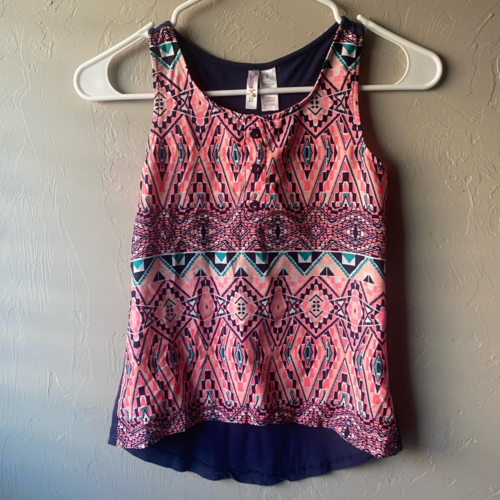 Japan kids tribal tank - size 8